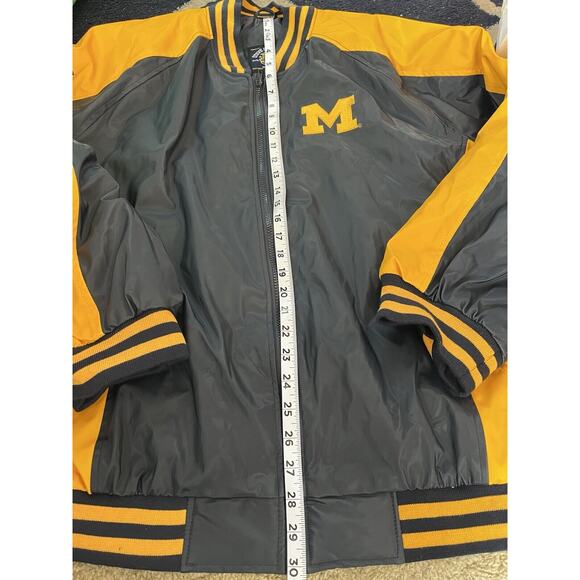 Michigan Wolverines NWT Varsity Jacket Steve & Barrys Mens XXL Vintage READ - Picture 9 of 14